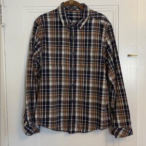 Toad & Co Mens Medium Plaid Shirt